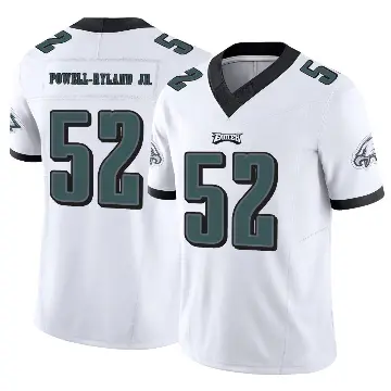 ＃52 Men's Antwaun Powell-Ryland Jr. White Limited Philadelphia Eagles Vapor F.U.S.E. Jersey