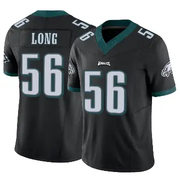 ＃56 Men's Chris Long Black Limited Philadelphia Eagles Vapor F.U.S.E. Jersey