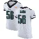 ＃56 Men's Chris Long White Elite Philadelphia Eagles Vapor Untouchable Super Bowl LIX Jersey