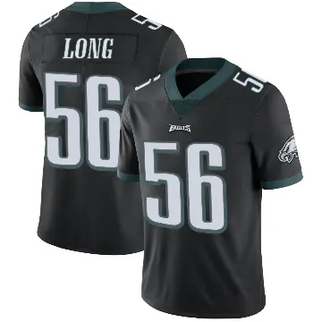 ＃56 Youth Chris Long Black Limited Philadelphia Eagles Alternate Vapor Untouchable Jersey