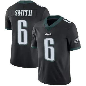 ＃6 Men's DeVonta Smith Black Limited Philadelphia Eagles Alternate Vapor Untouchable Jersey