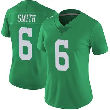 ＃6 Women's DeVonta Smith Green Limited Philadelphia Eagles Vapor Untouchable Jersey