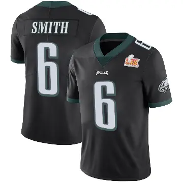 ＃6 Youth DeVonta Smith Black Limited Philadelphia Eagles Alternate Vapor Untouchable Super Bowl LIX Jersey
