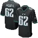＃62 Men's Jason Kelce Black Game Philadelphia Eagles Alternate Jersey