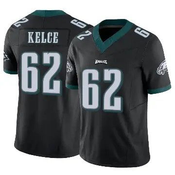 ＃62 Youth Jason Kelce Black Limited Philadelphia Eagles Vapor F.U.S.E. Jersey