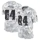 ＃64 Men's Brett Toth Arctic Camo Limited Philadelphia Eagles 2024 Salute to Service Jersey