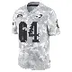 ＃64 Men's Brett Toth Arctic Camo Limited Philadelphia Eagles 2024 Salute to Service Jersey