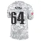 ＃64 Men's Brett Toth Arctic Camo Limited Philadelphia Eagles 2024 Salute to Service Jersey