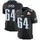 ＃64 Men's Brett Toth Black Limited Philadelphia Eagles Alternate Vapor Untouchable Super Bowl LIX Jersey