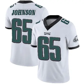 ＃65 Youth Lane Johnson White Limited Philadelphia Eagles Vapor Untouchable Jersey