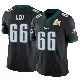＃66 Men's Matt Leo Black Limited Philadelphia Eagles Vapor F.U.S.E. Super Bowl LIX Jersey