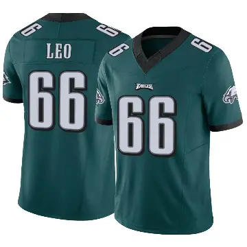 ＃66 Youth Matt Leo Green Limited Philadelphia Eagles Vapor F.U.S.E. Jersey