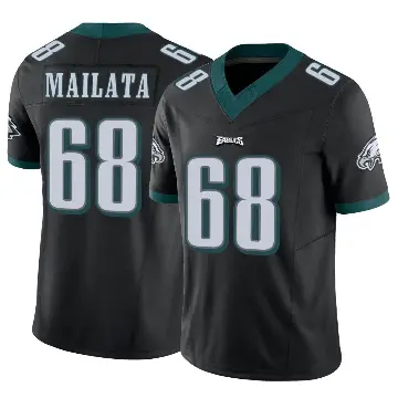 ＃68 Men's Jordan Mailata Black Limited Philadelphia Eagles Vapor F.U.S.E. Jersey