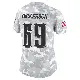 ＃69 Women's Landon Dickerson Arctic Camo Limited Philadelphia Eagles 2024 Salute to Service Jersey