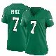 ＃7 Women's Kelee Ringo Green Game Philadelphia Eagles Kelly Alternate Jersey