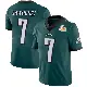 ＃7 Youth Ron Jaworski Green Limited Philadelphia Eagles Midnight Team Color Vapor Untouchable Super Bowl LIX Jersey