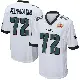 ＃72 Men's Darian Kinnard White Game Philadelphia Eagles Super Bowl LIX Jersey