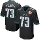 ＃73 Men's Le'Raven Clark Black Game Philadelphia Eagles Alternate Super Bowl LIX Jersey