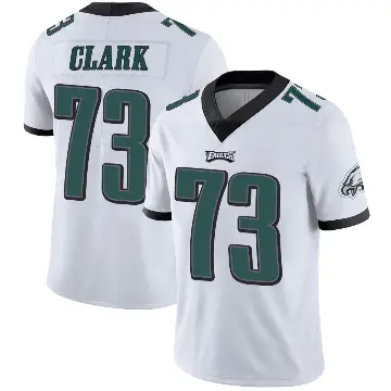 ＃73 Men's Le'Raven Clark White Limited Philadelphia Eagles Vapor Untouchable Jersey