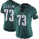 ＃73 Women's Cameron Williams Green Limited Philadelphia Eagles Midnight Team Color Vapor Untouchable Jersey