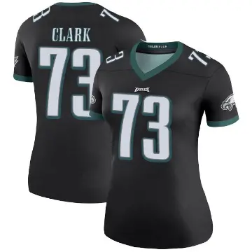 ＃73 Women's Le'Raven Clark Black Legend Philadelphia Eagles Color Rush Jersey