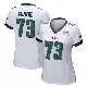 ＃73 Women's Le'Raven Clark White Game Philadelphia Eagles Super Bowl LIX Jersey