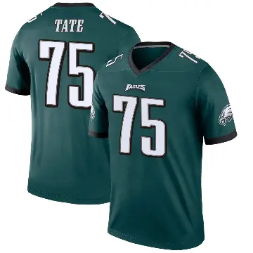 ＃75 Men's Marcus Tate Green Legend Philadelphia Eagles Jersey