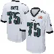 ＃75 Men's Marcus Tate White Game Philadelphia Eagles Super Bowl LIX Jersey