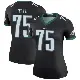 ＃75 Women's Marcus Tate Black Legend Philadelphia Eagles Color Rush Jersey