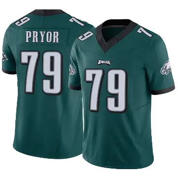 ＃79 Men's Matt Pryor Green Limited Philadelphia Eagles Vapor F.U.S.E. Jersey