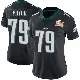＃79 Women's Matt Pryor Black Limited Philadelphia Eagles Alternate Vapor Untouchable Super Bowl LIX Jersey