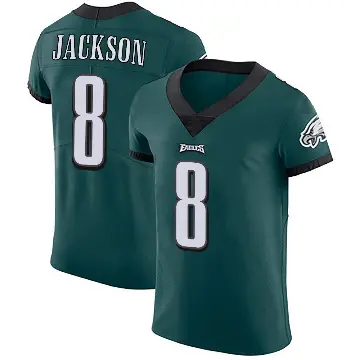 ＃8 Men's Adoree' Jackson Green Elite Philadelphia Eagles Midnight Team Color Vapor Untouchable Jersey