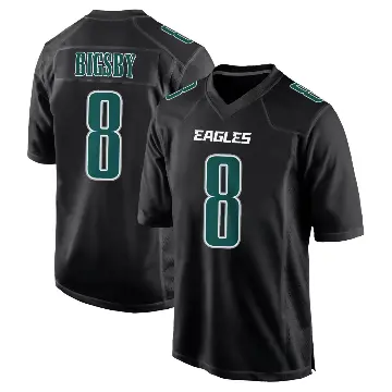 ＃8 Men's Tank Bigsby Black Game Philadelphia Eagles Carbon Fashion Jersey