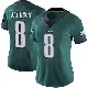 ＃8 Women's Adoree' Jackson Green Limited Philadelphia Eagles Midnight Team Color Vapor Untouchable Jersey