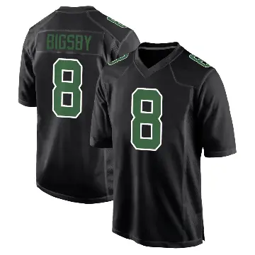 ＃8 Youth Tank Bigsby Black/Kelly Game Philadelphia Eagles Carbon Green Fashion Jersey