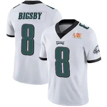 ＃8 Youth Tank Bigsby White Limited Philadelphia Eagles Vapor Untouchable Super Bowl LIX Jersey