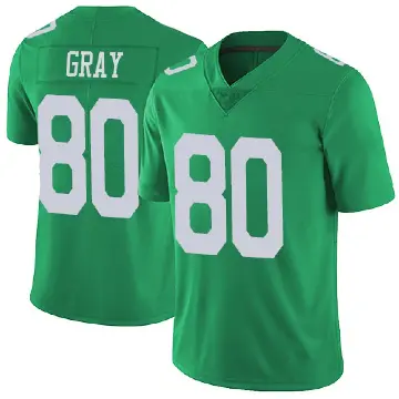 ＃80 Men's Danny Gray Green Limited Philadelphia Eagles Vapor Untouchable Jersey