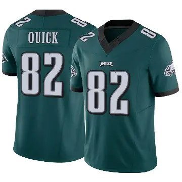 ＃82 Men's Mike Quick Green Limited Philadelphia Eagles Vapor F.U.S.E. Jersey