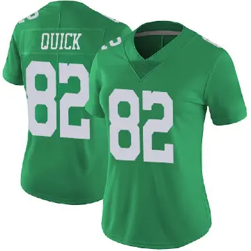 ＃82 Women's Mike Quick Green Limited Philadelphia Eagles Vapor Untouchable Jersey
