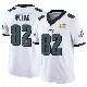 ＃82 Youth Mike Quick White Limited Philadelphia Eagles Vapor F.U.S.E. Super Bowl LIX Jersey