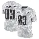 ＃83 Men's Kylen Granson Arctic Camo Limited Philadelphia Eagles 2024 Salute to Service Jersey