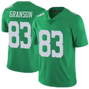 ＃83 Men's Kylen Granson Green Limited Philadelphia Eagles Vapor Untouchable Jersey