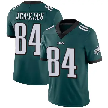 ＃84 Men's E.J. Jenkins Green Limited Philadelphia Eagles Midnight Team Color Vapor Untouchable Jersey