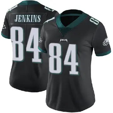＃84 Women's E.J. Jenkins Black Limited Philadelphia Eagles Alternate Vapor Untouchable Jersey