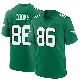＃86 Men's Elijah Cooks Green Game Philadelphia Eagles Kelly Alternate Jersey