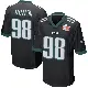 ＃98 Youth Robert Quinn Black Game Philadelphia Eagles Alternate Super Bowl LIX Jersey