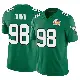 ＃98 Youth Robert Quinn Green Limited Philadelphia Eagles Kelly Alternate Vapor F.U.S.E. Super Bowl LIX Jersey